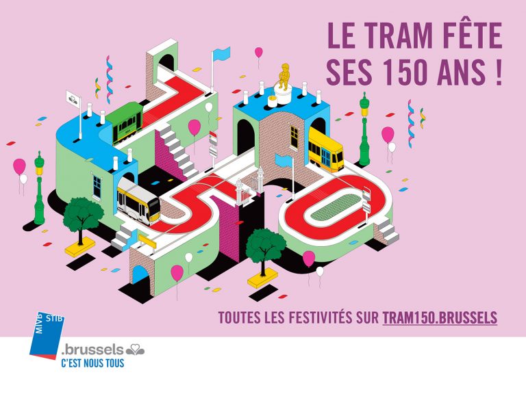 Brussels Tram Anniversary