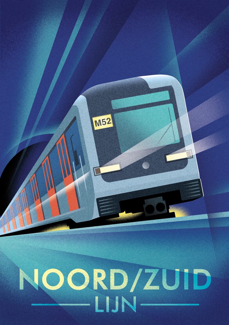 Parool Cover opening Noord-Zuid metroline
