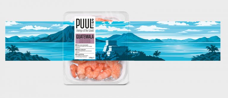 Puul’s Seafood packaging