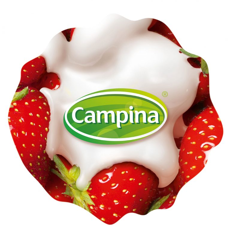 Campina fruit yoghurt