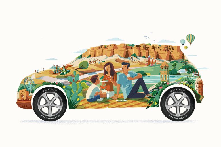 Indian travel JK Tyres