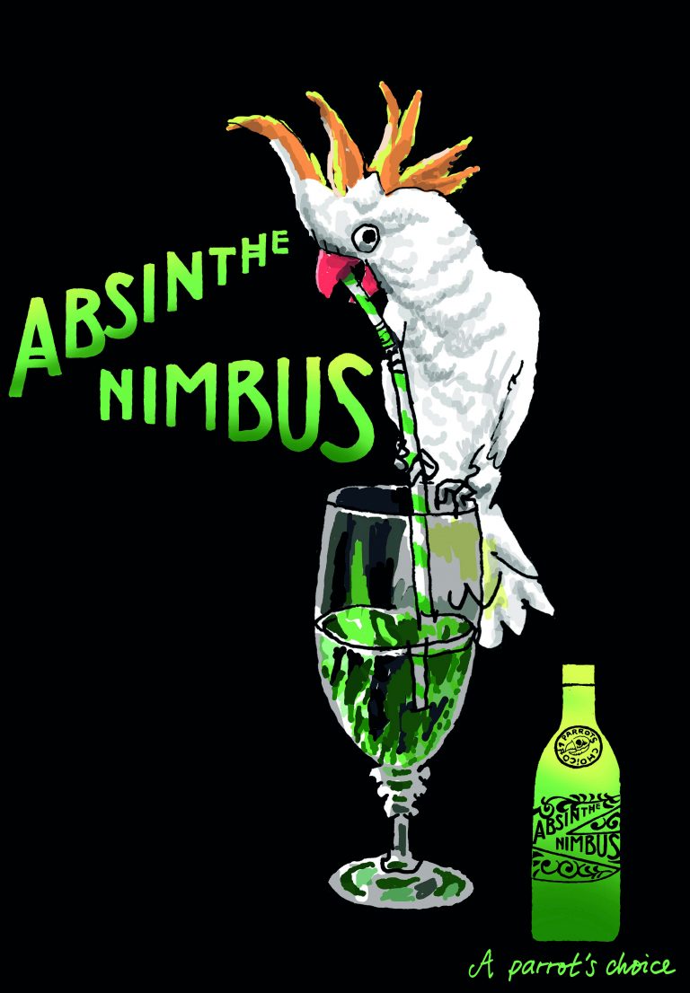 Vintage ad Absinthe Nimbus
