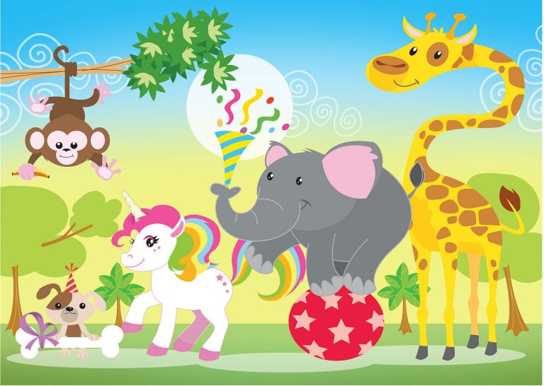 Character design greeting cards