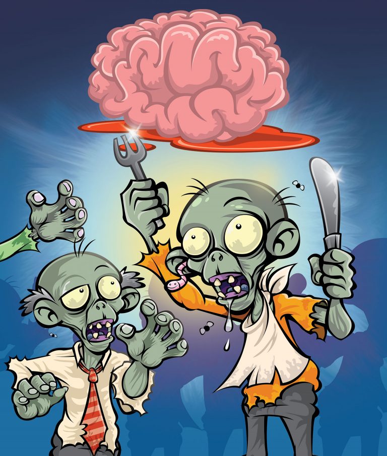 Zombie card game