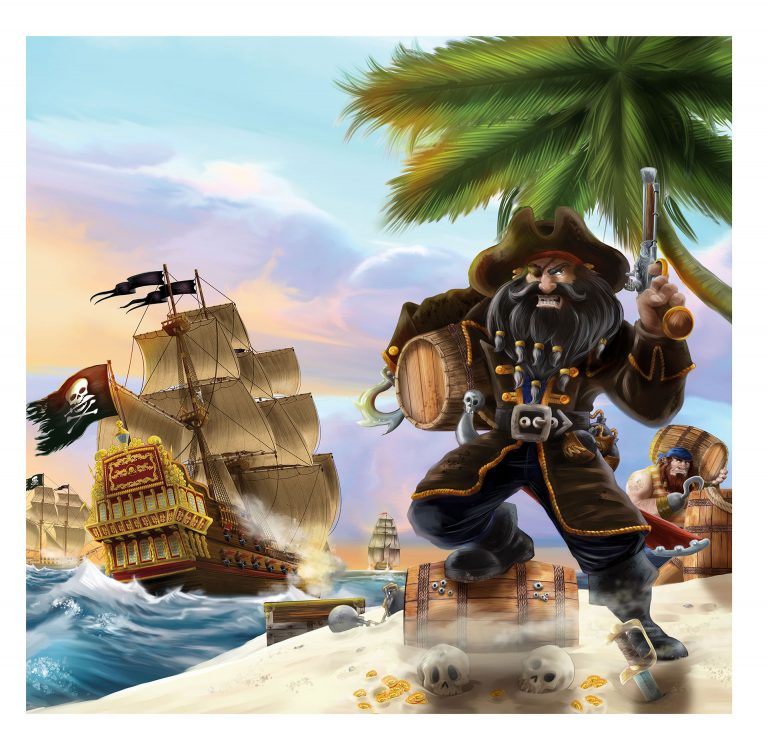 Pirate board game