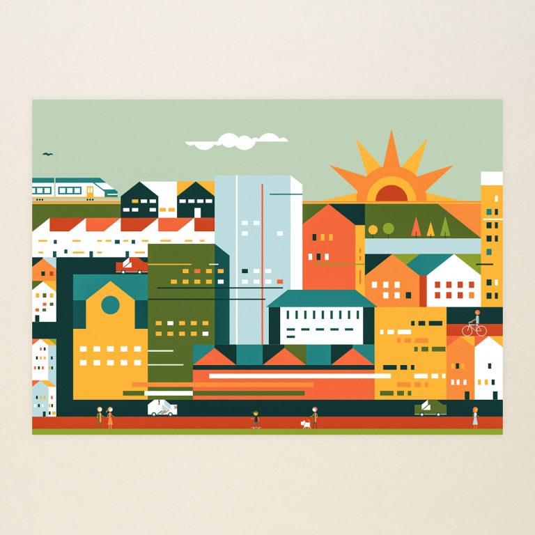 A new larger outer city