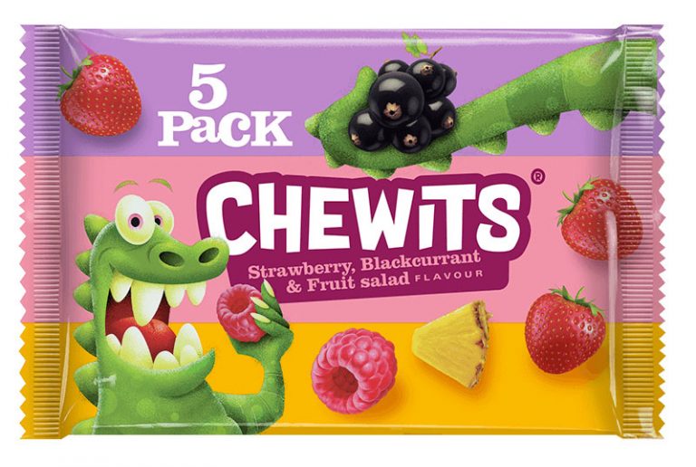 Chewits packaging