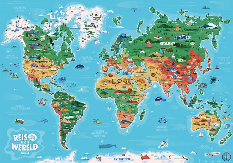 Travel around the world while staying at home together