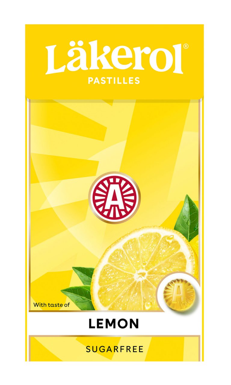 Läkerol packaging