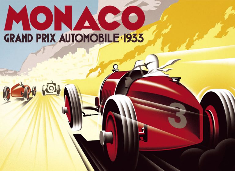 Monaco Rally car 1933