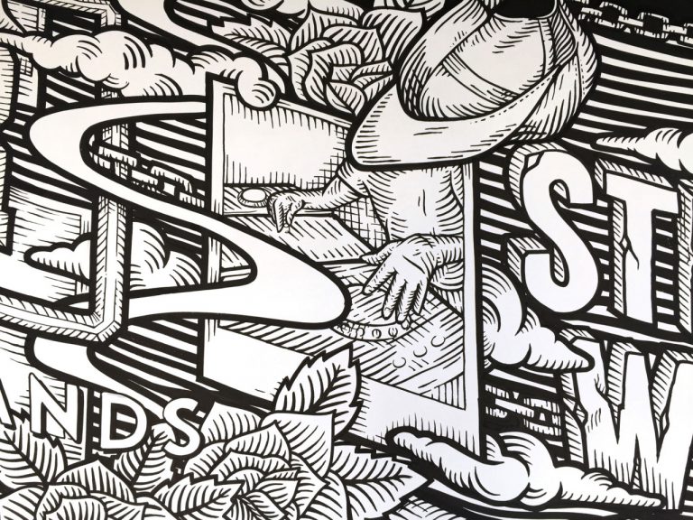 Building Brands Mural