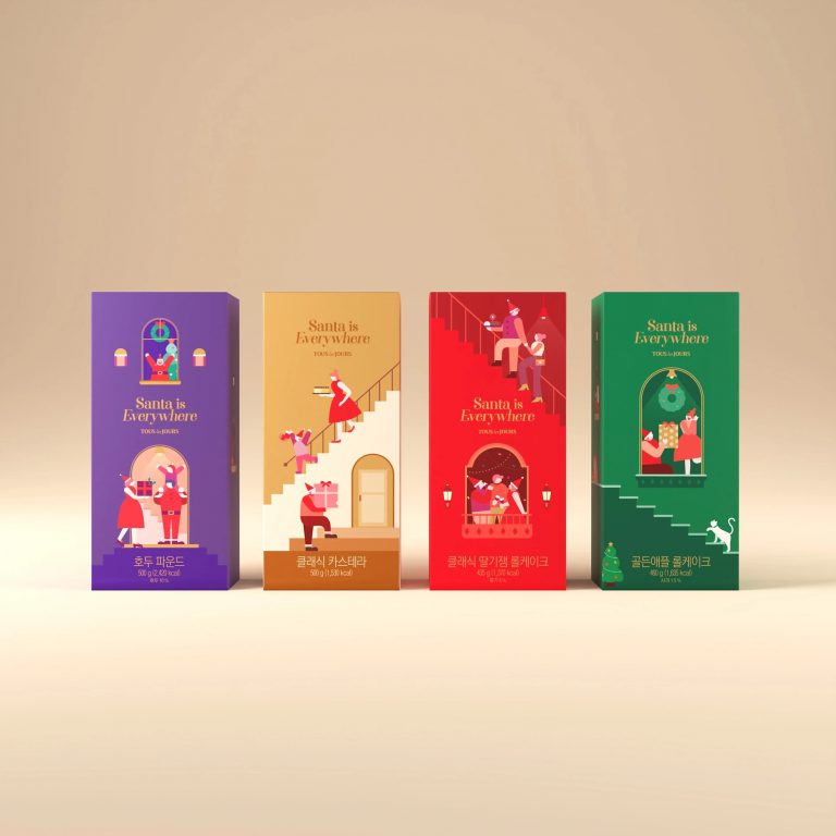 Tous les Jours Christmas packaging